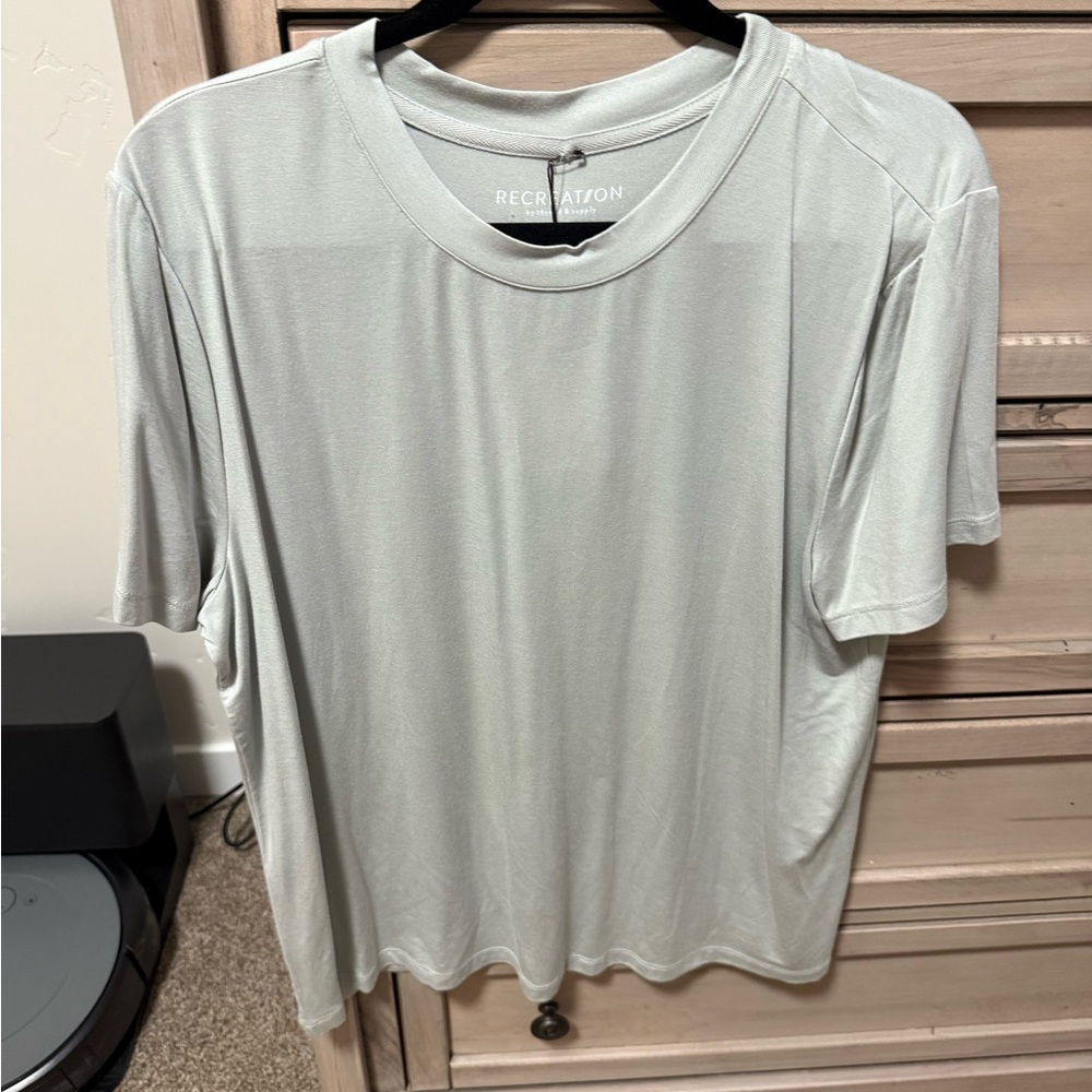 Thread & Supply Gray Short Sleeve Relaxed T-Shirt